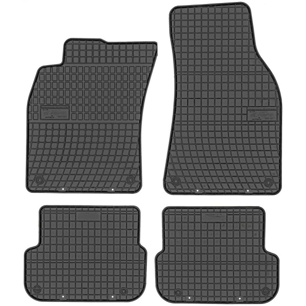 Set Covorase Auto Cauciuc Negro Audi A6 C6 2006-2011 0727